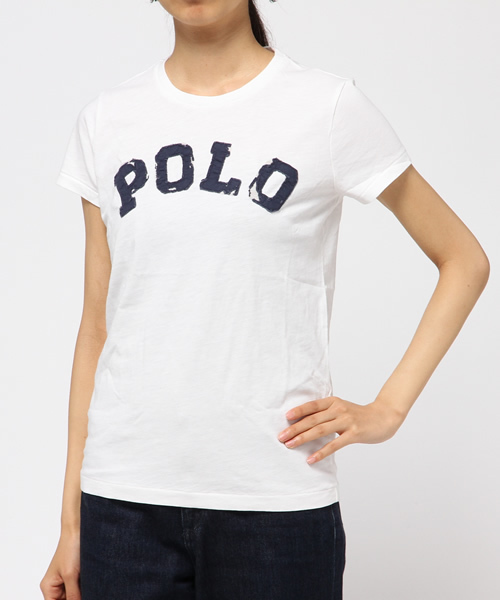 POLO RALPH LAUREN(ポロ ラルフ ローレン)の「アップリケド コットン クルーネック Tシャツ(Tシャツ/カットソー・レディース・ネイビー/ホワイト/ピンク系5・LARGE/MEDIUM/X-LARGE/X-SMALL/SMALL)」の19枚目の写真