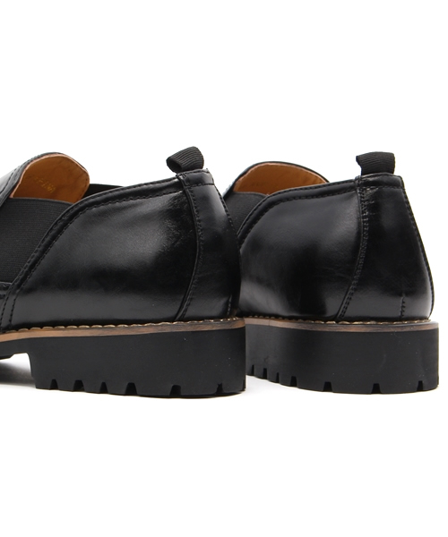 AAA（トリプルエー）の「AAA / ローカットサイドゴアシューズ（2323）（ドレスシューズ・メンズ・ブラック/ダークブラウン/キャメル・41/43/42/44/40）」の10枚目の写真