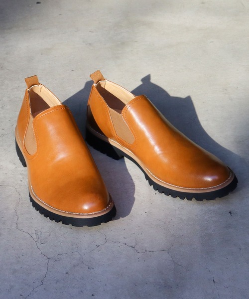 AAA（トリプルエー）の「AAA / ローカットサイドゴアシューズ（2323）（ドレスシューズ・メンズ・ブラック/ダークブラウン/キャメル・41/43/42/44/40）」の14枚目の写真