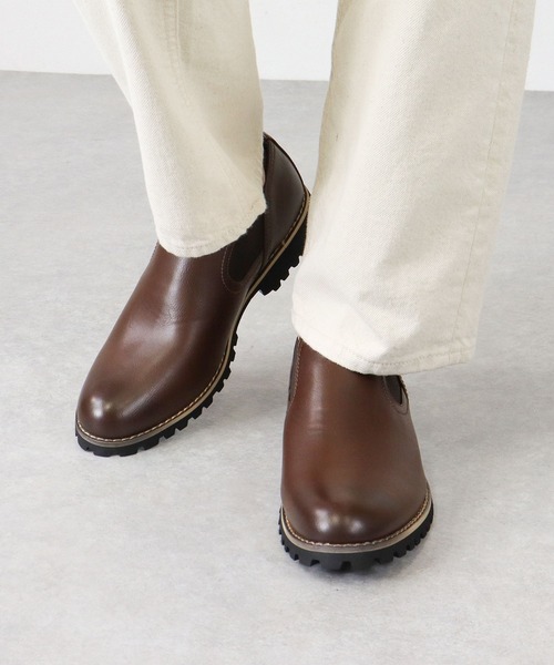 AAA（トリプルエー）の「AAA / ローカットサイドゴアシューズ（2323）（ドレスシューズ・メンズ・ブラック/ダークブラウン/キャメル・41/43/42/44/40）」の16枚目の写真