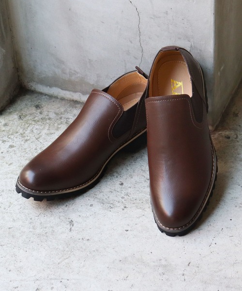 AAA（トリプルエー）の「AAA / ローカットサイドゴアシューズ（2323）（ドレスシューズ・メンズ・ブラック/ダークブラウン/キャメル・41/43/42/44/40）」の17枚目の写真