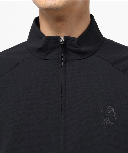 HYSTERIC GLAMOUR（ヒステリックグラマー）の「DEVIL WOMAN pt JP（ブルゾン・メンズ・ネイビー/ブラック・LARGE/MEDIUM/SMALL）」の9枚目の写真