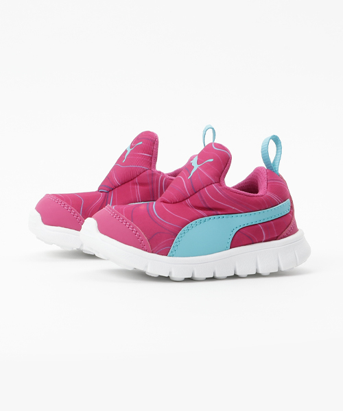 PUMA(プーマ)の「プーマバオ 2 マーブル インファント (KIDS)(スニーカー・キッズ・レッド/ピンク/パープル/ブルー・16.0cm/12cm/13cm/14cm/15.0cm)」の2枚目の写真