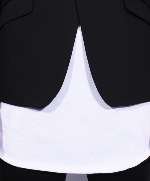 ８(eight)（エイト）の「スーツ生地テーラードジャケット（テーラードジャケット・メンズ・ワイン/ネイビー/ブラック/グレー/ベージュ・LARGE/X-LARGE/MEDIUM/SMALL/XX-LARGE）」の22枚目の写真