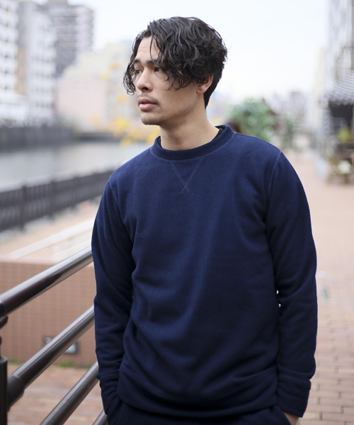 Denime（ドゥニーム）の「サーマルフリースクルーネックトップス