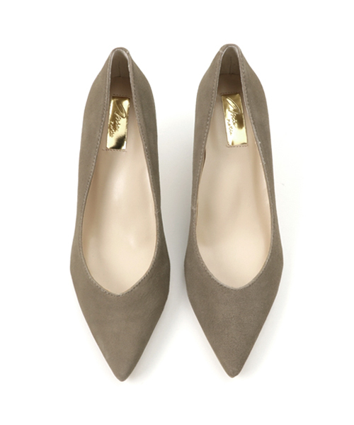 laboratory work(ラボラトリーワーク)の「ベーシック シンプルスエードパンプス(パンプス・レディース・ベージュ/イエロー/ピンク・MEDIUM/LARGE)」の8枚目の写真