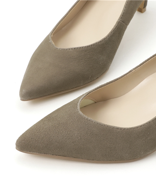 laboratory work(ラボラトリーワーク)の「ベーシック シンプルスエードパンプス(パンプス・レディース・ベージュ/イエロー/ピンク・MEDIUM/LARGE)」の9枚目の写真