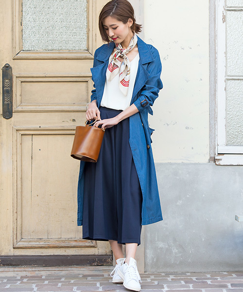 Pierrot（ピエロ）の「【CLASSY.6月号掲載】リングハンドル2wayバケツバッグ（ショルダーバッグ・レディース・ブラック/ホワイト/ブラウン/キャメル・FREE）」の6枚目の写真