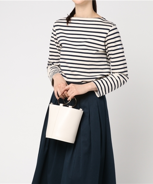 Pierrot（ピエロ）の「【CLASSY.6月号掲載】リングハンドル2wayバケツバッグ（ショルダーバッグ・レディース・ブラック/ホワイト/ブラウン/キャメル・FREE）」の15枚目の写真