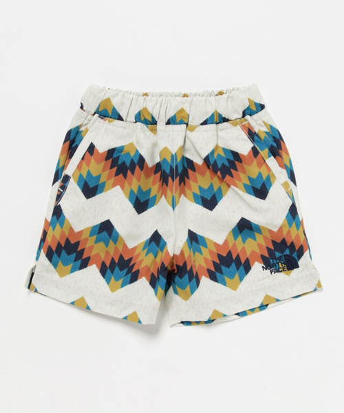 THE NORTH FACE（ザノースフェイス）の「ザ・ノース・フェイス  キッズ&ベビーグラフィックプリントショートパンツ　/　ノベルティーウォーターショーツ（その他パンツ・キッズ・その他1/サックスブルー/カーキ/ブルー系その他/その他・100/120/110/130/140/150/80/90）」の5枚目の写真