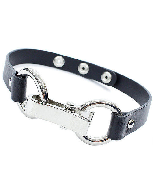 an meets zakka（アンミツザッカ）の「an meets zakka クリップフックチョーカー（チョーカー・レディース・ブラック・ONE SIZE）」の2枚目の写真