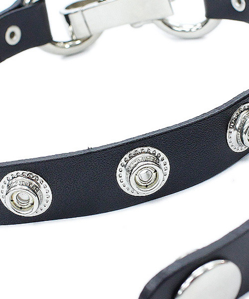 an meets zakka（アンミツザッカ）の「an meets zakka クリップフックチョーカー（チョーカー・レディース・ブラック・ONE SIZE）」の3枚目の写真