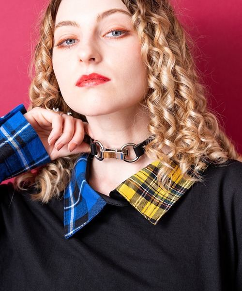 an meets zakka（アンミツザッカ）の「an meets zakka クリップフックチョーカー（チョーカー・レディース・ブラック・ONE SIZE）」の6枚目の写真