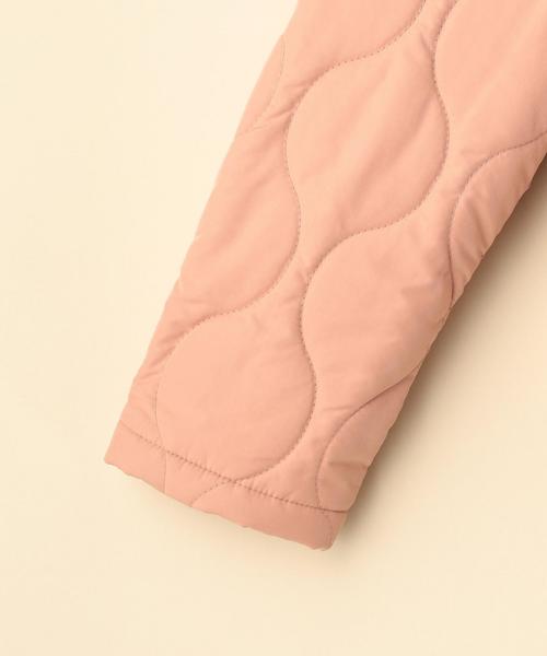 coen(コーエン)の「【手洗いできる】TUFLEX(タフレックス)×Thermore(サーモア)キルティングショートコート(ブルゾン・レディース・ナチュラル/オリーブ/ピンク・LARGE/MEDIUM)」の7枚目の写真