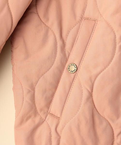 coen(コーエン)の「【手洗いできる】TUFLEX(タフレックス)×Thermore(サーモア)キルティングショートコート(ブルゾン・レディース・ナチュラル/オリーブ/ピンク・LARGE/MEDIUM)」の16枚目の写真