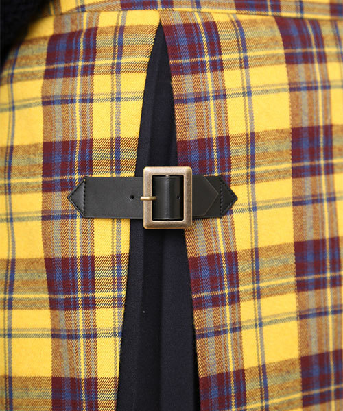 OLIVE des OLIVE(オリーブデオリーブ)の「【mina×村田倫子×OLIVE des OLIVE】チェックプリーツスカート◆(スカート・レディース・レッド/イエロー/グリーン・FREE)」の5枚目の写真