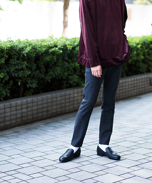 NUMBER (N)INE（ナンバーナイン）の「【NUMBER (N)INE】≪WEB限定≫ネオレザープレーンスリッポン/（ドレスシューズ・メンズ・ブラック・25.0cm/26.0cm/27.0cm）」の9枚目の写真