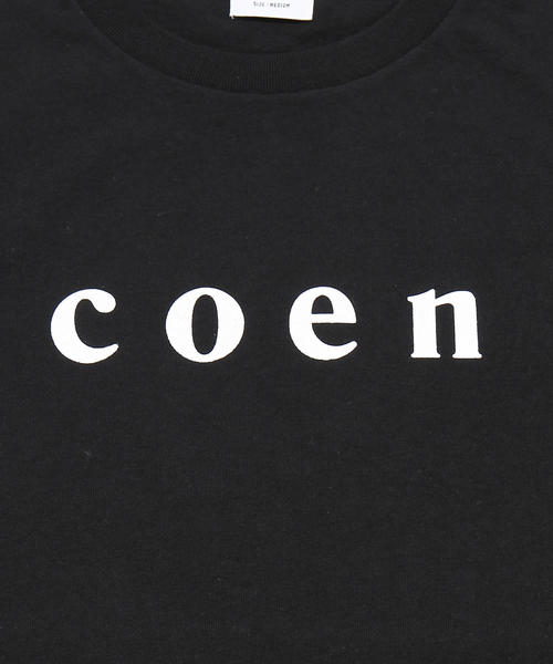 coen（コーエン）の「【MENS】coen(コーエン)ロゴTシャツ（Tシャツ/カットソー・メンズ・ネイビー/ライトピンク/ブラック/ホワイト・X-LARGE/MEDIUM/SMALL/LARGE）」の14枚目の写真