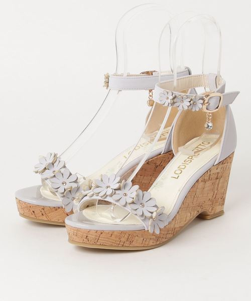 Lodispotto ロディスポット の フローラルフラワーサンダル サンダル Wear