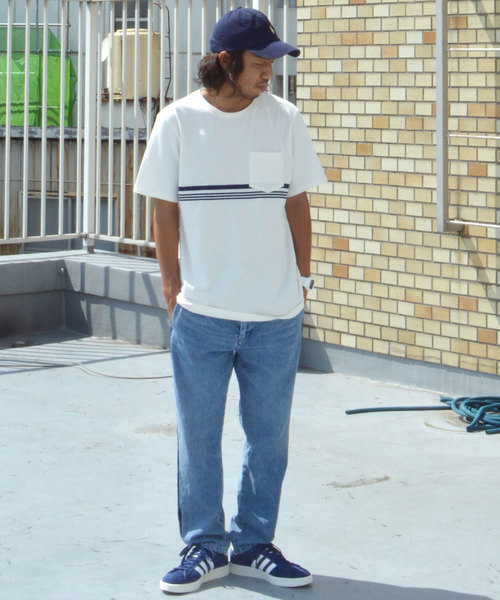 レミレリーフ　デニムパンツ デニムパンツ | REMI RELIEF NAVY LABEL(レミレリーフ ネイビー