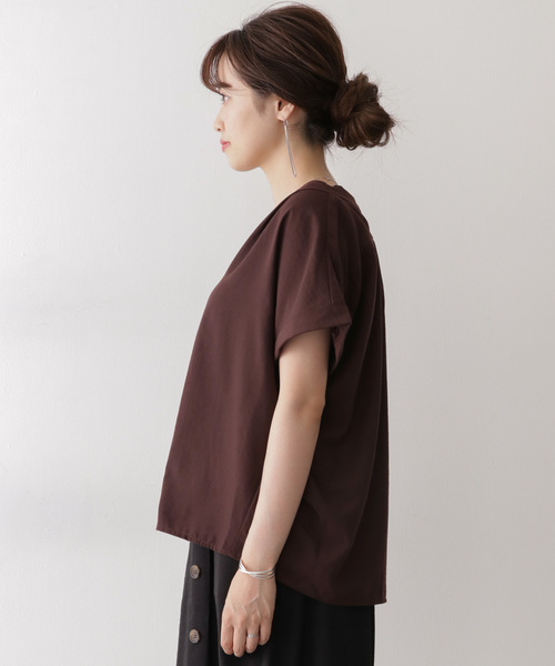 ITEMS URBANRESEARCH（アイテムズ アーバンリサーチ）の「フレンチソデブラウス（シャツ/ブラウス・レディース・ブラック/パープル/グリーン/ベージュ系その他・FREE）」の16枚目の写真