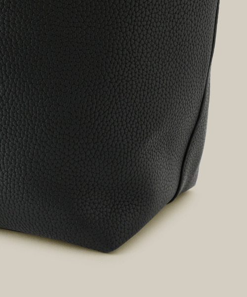 ADAM ET ROPE'（アダムエロペ）の「2WAYフェイクレザービッグトートバッグ（トートバッグ・メンズ・ブラック/グレー・FREE）」の7枚目の写真