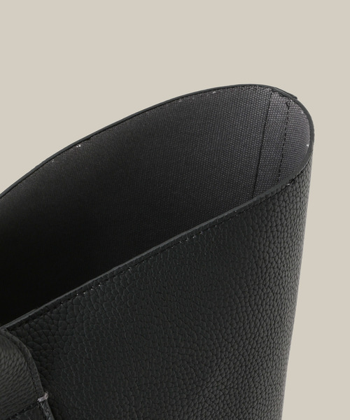 ADAM ET ROPE'（アダムエロペ）の「2WAYフェイクレザービッグトートバッグ（トートバッグ・メンズ・ブラック/グレー・FREE）」の9枚目の写真