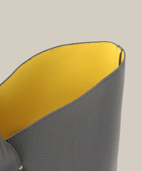 ADAM ET ROPE'（アダムエロペ）の「2WAYフェイクレザービッグトートバッグ（トートバッグ・メンズ・ブラック/グレー・FREE）」の15枚目の写真