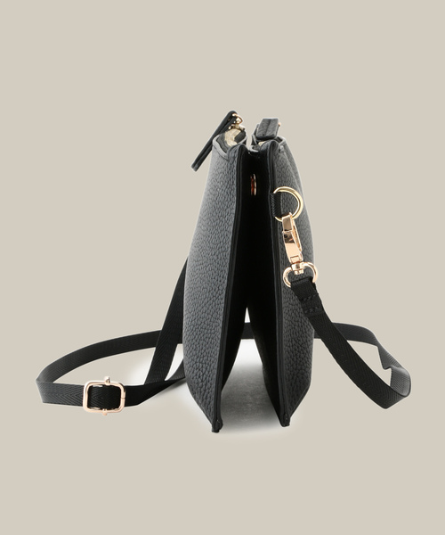 ADAM ET ROPE'（アダムエロペ）の「2WAYフェイクレザービッグトートバッグ（トートバッグ・メンズ・ブラック/グレー・FREE）」の14枚目の写真