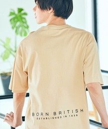 ▽WEB限定 MONO-MART×KANGOL 別注ロゴ刺繍 プリント半袖Tee オーバーサイズカットソー ワッペン トップス