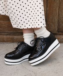 one after another NICE CLAUP | ウィングチップ厚底レースアップシューズ(その他シューズ)