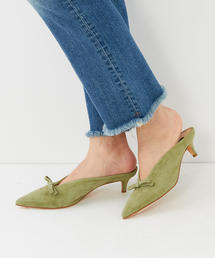 FABIO RUSCONI | ○FABIO RUSCONI（ファビオ ルスコーニ）リボンミュール(その他シューズ)