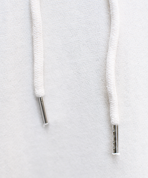 kutir（クティール）の「スタンドカラー裏毛トップス（スウェット・メンズ・ホワイト/ブラック/ベージュ・MEDIUM/LARGE）」の6枚目の写真