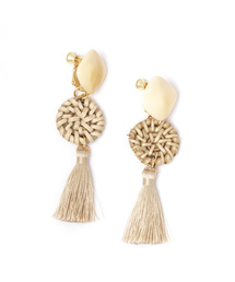 GLOBAL WORK | ザツザイタッセルイヤリング/831687(イヤリング)