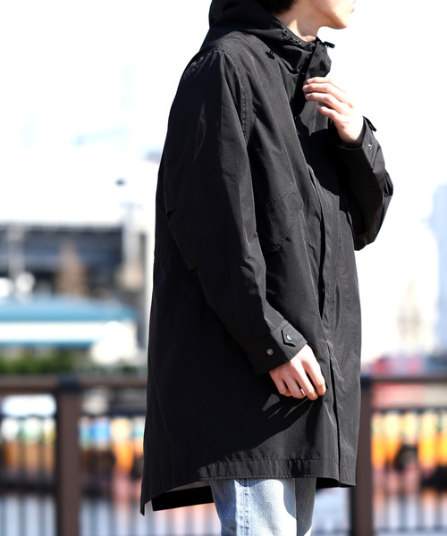 Denime（ドゥニーム）の「【Uniform Line】モッズコート（ミリタリージャケット・メンズ・ブラック/カーキ・SMALL/MEDIUM/LARGE/X-LARGE）」の7枚目の写真