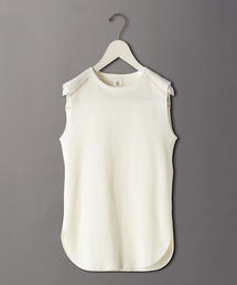 6 | ＜6(ROKU)＞THERMAL COLOR STICH NO SLEEVE PULLOVER/カットソー(Tシャツ/カットソー)