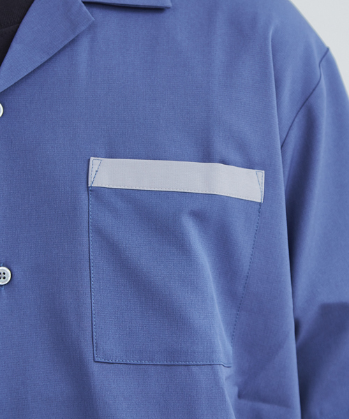 ABAHOUSE（アバハウス）の「【WEB別注】トロピカルオープンカラーシャツ（シャツ/ブラウス・メンズ・ベージュ/ブラック/ブルー/グレー/オレンジ系その他/ブルー系その他/ベージュ系その他/ブラック系その他/ホワイト・46/48/50）」の22枚目の写真