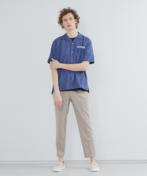 ABAHOUSE（アバハウス）の「【WEB別注】トロピカルオープンカラーシャツ（シャツ/ブラウス・メンズ・ベージュ/ブラック/ブルー/グレー/オレンジ系その他/ブルー系その他/ベージュ系その他/ブラック系その他/ホワイト・46/48/50）」の20枚目の写真