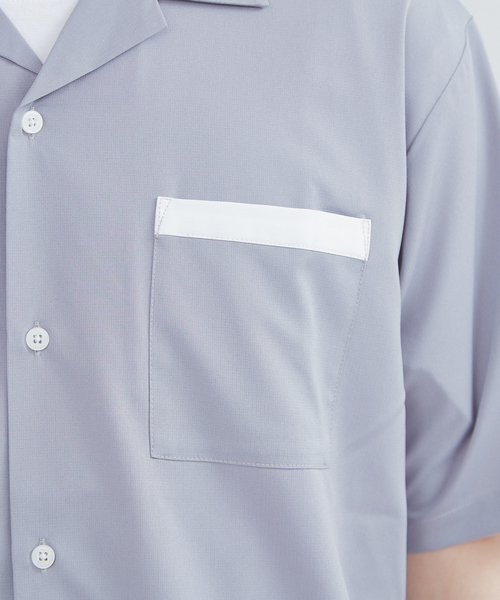 ABAHOUSE（アバハウス）の「【WEB別注】トロピカルオープンカラーシャツ（シャツ/ブラウス・メンズ・ベージュ/ブラック/ブルー/グレー/オレンジ系その他/ブルー系その他/ベージュ系その他/ブラック系その他/ホワイト・46/48/50）」の18枚目の写真