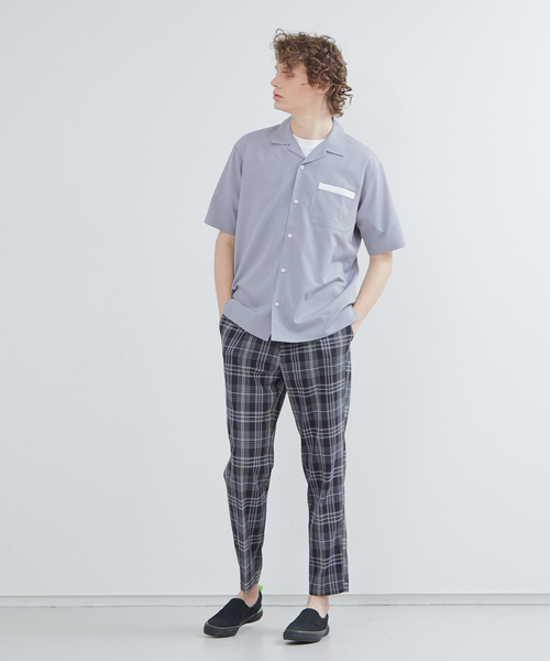 ABAHOUSE（アバハウス）の「【WEB別注】トロピカルオープンカラーシャツ（シャツ/ブラウス・メンズ・ベージュ/ブラック/ブルー/グレー/オレンジ系その他/ブルー系その他/ベージュ系その他/ブラック系その他/ホワイト・46/48/50）」の14枚目の写真