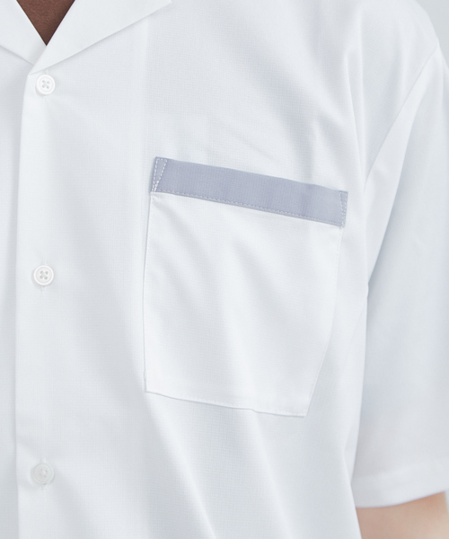 ABAHOUSE（アバハウス）の「【WEB別注】トロピカルオープンカラーシャツ（シャツ/ブラウス・メンズ・ベージュ/ブラック/ブルー/グレー/オレンジ系その他/ブルー系その他/ベージュ系その他/ブラック系その他/ホワイト・46/48/50）」の13枚目の写真