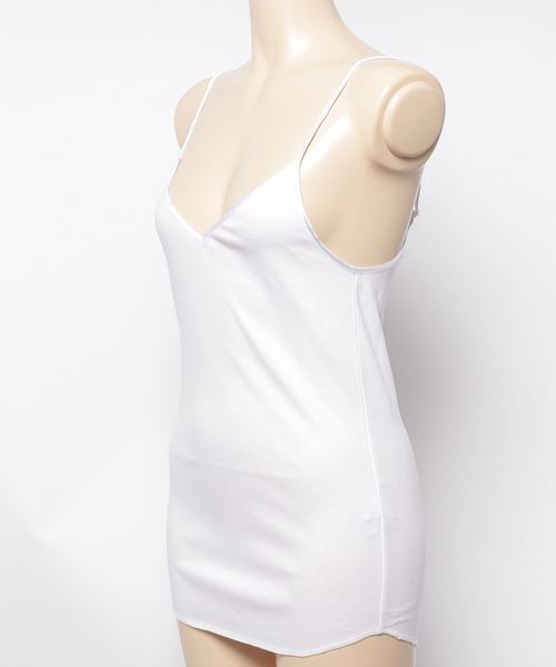HOLIDAY（ホリデイ）の「COMFORTABLE CAMISOLE コンフォータブルキャミソール（キャミソール・レディース・ホワイト/ブラック・ONE SIZE）」の3枚目の写真