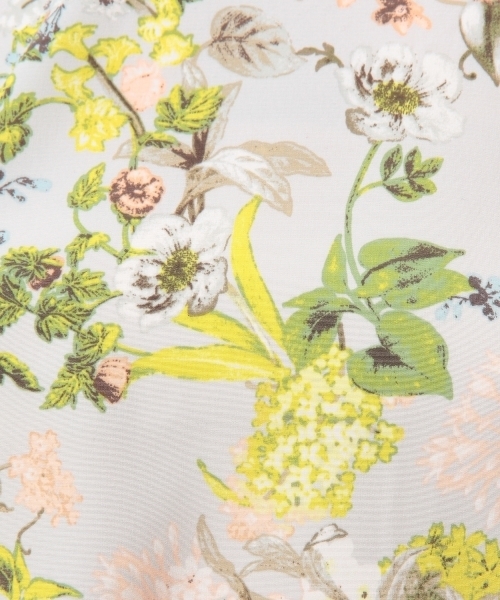 UNITED ARROWS（ユナイテッドアローズ）の「◇UAW ボタニカルプリント コンビ ニット ◆（ニット/セーター・レディース・ライトグレー/ネイビー・フリー）」の9枚目の写真