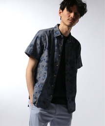 EDIFICE | Matteucci / Belesto 別注 ハイビスカスパターン オープンカラー シャツ(シャツ/ブラウス)