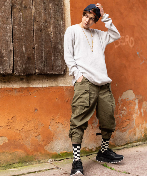 本日限定値下Miltia cropped cargo / ミルティアクロップド glamb（グラム）の「glamb グラム / Miltia cropped cargo