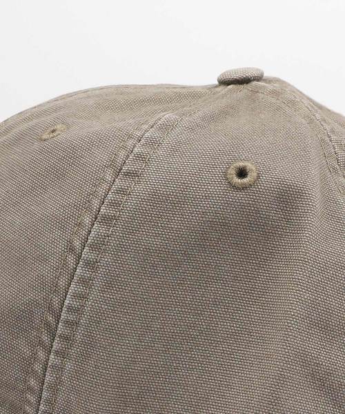 Carhartt(カーハート)の「CARHARTT カーハート ウォッシュ加工 ロゴ ローキャップ Odessa Cap(キャップ・メンズ・ブラック/ブラウン/ウッド/アーミー/ダークグリーン/モカ/ネイビー/ブルー/レッド/グリーン/グレー/ゴールド/コバルトブルー/コーラル/サンドベージュ/クリアグリーン・FREE)」の20枚目の写真