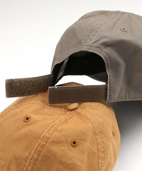 Carhartt(カーハート)の「CARHARTT カーハート ウォッシュ加工 ロゴ ローキャップ Odessa Cap(キャップ・メンズ・ブラック/ブラウン/ウッド/アーミー/ダークグリーン/モカ/ネイビー/ブルー/レッド/グリーン/グレー/ゴールド/コバルトブルー/コーラル/サンドベージュ/クリアグリーン・FREE)」の21枚目の写真