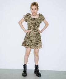 SHEER LEOPARD DRESS