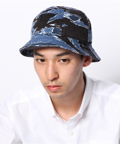 BEAMS（ビームス）の「BEAMS / タイガーカモ ハット（ハット・メンズ・その他1・ONE SIZE）」の2枚目の写真