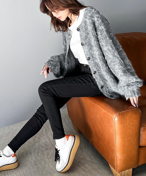 classicalelf(クラシカルエルフ)の「ストレッチ 無地スキニーパンツ(フルレングス)(デニムパンツ・レディース・ブルー/インディゴブルー/ブラック/ホワイト・LARGE/MEDIUM/SMALL/X-LARGE/XX-LARGE)」の19枚目の写真